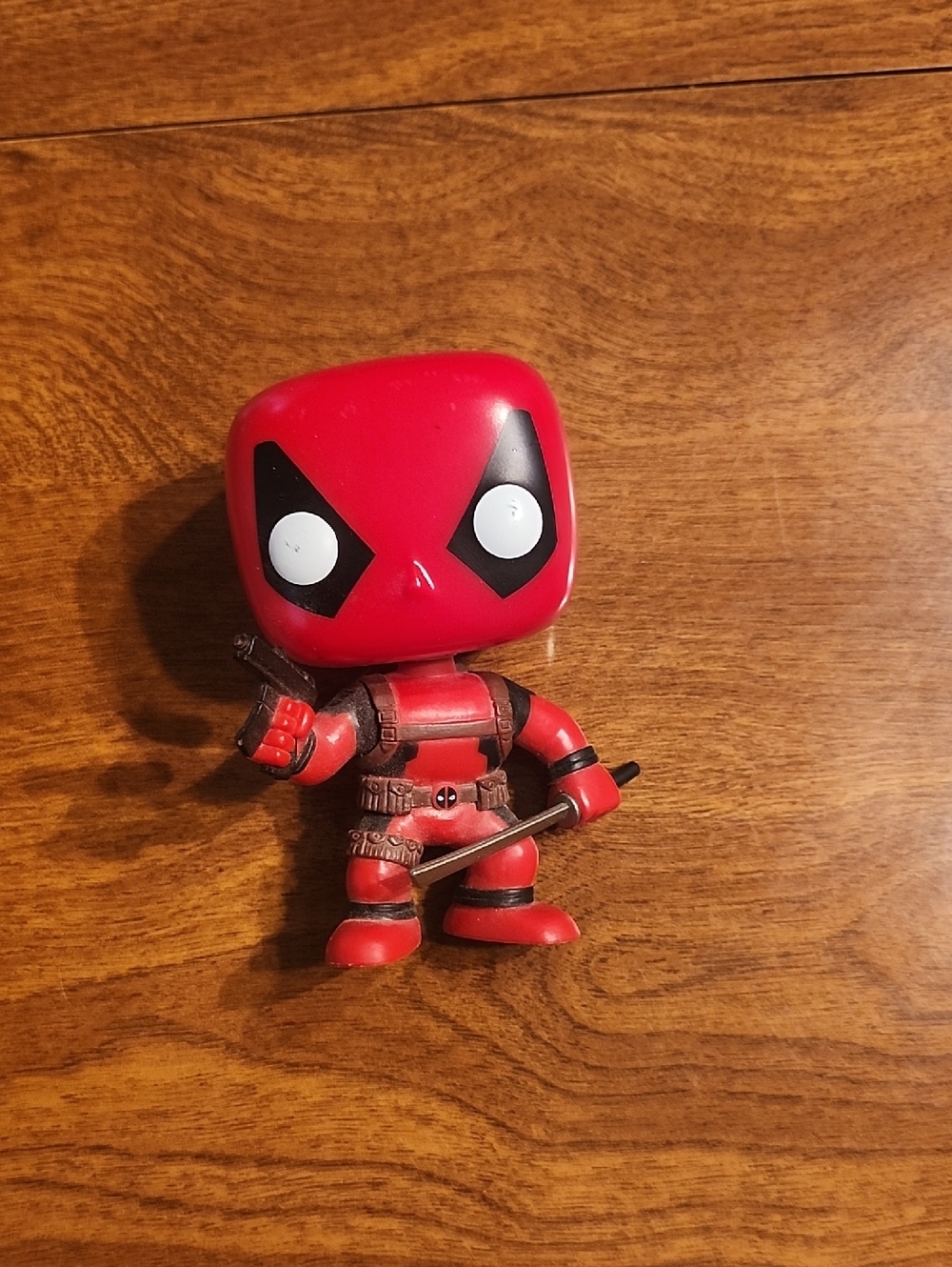 Funko Deadpool Red and Black Vinyl Pop! Figure